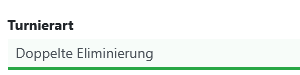 Wählen Sie „Doppelte Eliminierung“